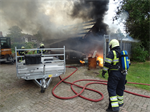 Prio 2 Brandgerucht Beatrixstraat Buitenpost